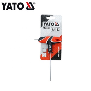 ياتو T-HANDLE مفتاح سداسي مع الكرة أداة بناء إصلاح السيارات مفتاح ألين T نوع المواصفات YT-05585