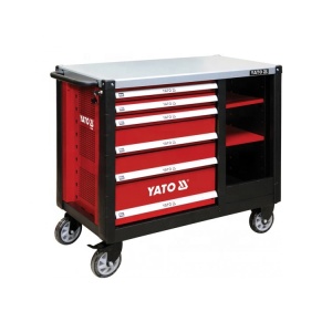 YATO Hot Selling Steel Mobile Professional Drawer Workbench Tool Bag, Tool Box & Cabinets