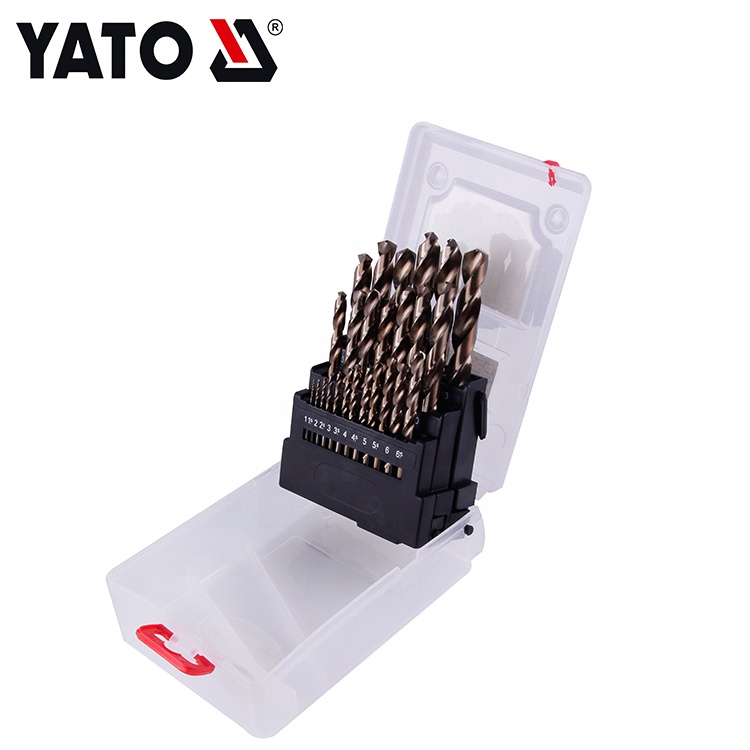 YATO YT-41605 ملحقات أدوات الطاقة 25 قطعة CO-HSS Twist Drill Bit Set