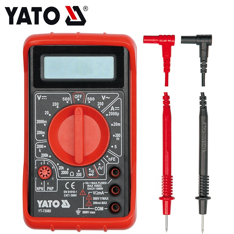 YATO İNDUSTRIAL ELECTRICIAN TOOLS DIGITAL MULTIMETER YT-73080