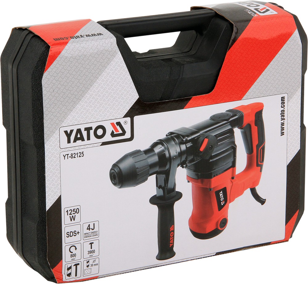 YATO YT-82125 Ike Ngwaọrụ Electric Portable 1250 W ROTARY Hammer