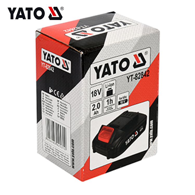 YATO YT-82842 China Power Tools Battery Pack 18V 2,0 AH Batrị Li-ION