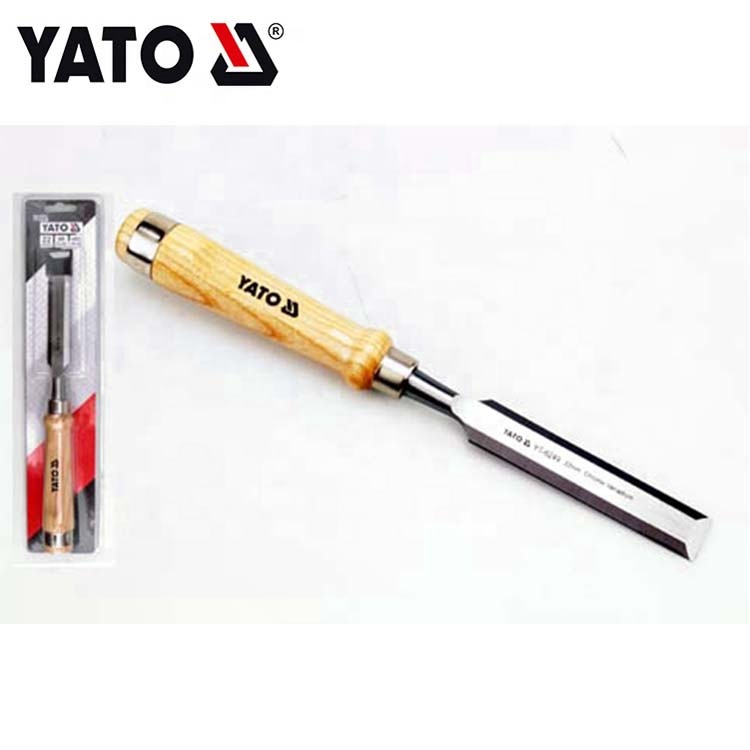 CHISEL 10MM CRV60 WITH WOODEN HANDLE