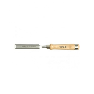 YATO CRV60 Professional High Sharpness And Duirability Wooden Handle Chisel 8MM Crv60 With Wooden Handle