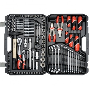 YATO 1/4 Socket Set 109Pcs Socket Wrench Tool Set Engineer Auto Maintenance Comprehensive Set