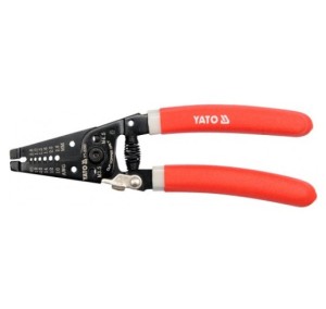 YATO HAND TOOL WIRE STRIPPER WIRE STRIPPING PLIERS 0.6-2.6MM 185MM YT-2290