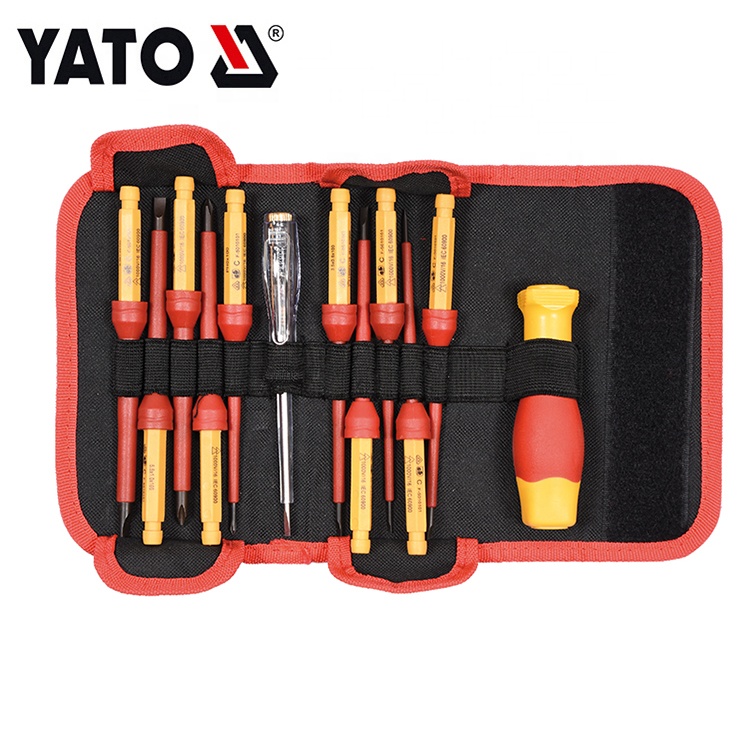 SETS SCREWDRIVER INSULATED CHANGEABLE SETS YT-12
