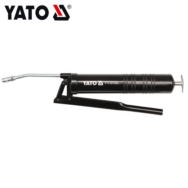 YATO GREASE GUN 500CC ZINC TUBE AND HANDLE 1 0Z / 40 TIMES YT-0700
