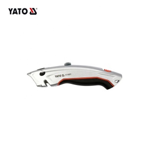 YATO China Wholesale Utility Cutter Knife Industrial Safety Utility Knife Box Cuter Knife