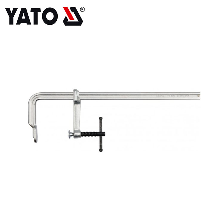 YATO Clamp Head Ratchet Clamp Forged F Clamp Plumbing Tools 1050X120MM CHROMED