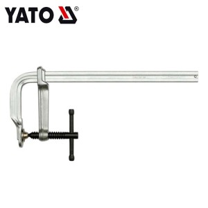 YATO Durability Good Quality Forged F Clamp 300X120Mm Chromed Metal F Clamp