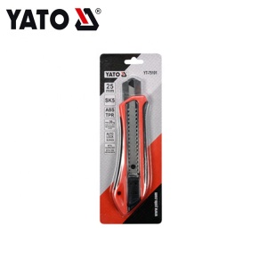 YATO Elektrik ustası Trapez şəklində kəsici bıçaq bıçağı, cib bıçağı itiləyici 25MM