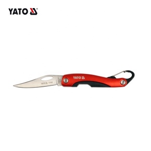 Utilitat plegable YATO de fulla petita Escalada a la muntanya a l'aire lliure per a la supervivència al ganivet salvatge amb manilla YT-76050
