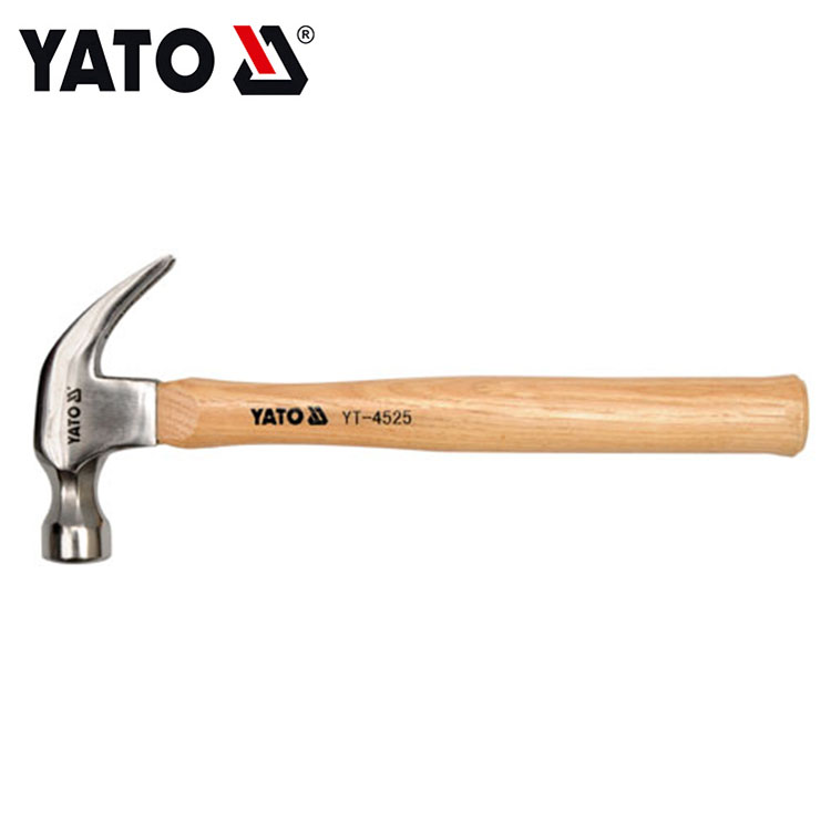 YATO Hammer Strength Hammer Drill Bit Construction Tools Claw Hammer 450G