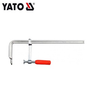 Yato Quick Release clamp මල නොබැඳෙන වානේ පයිප්ප කලම්ප ව්‍යාජ F කලම්ප 600X120MM Chromed