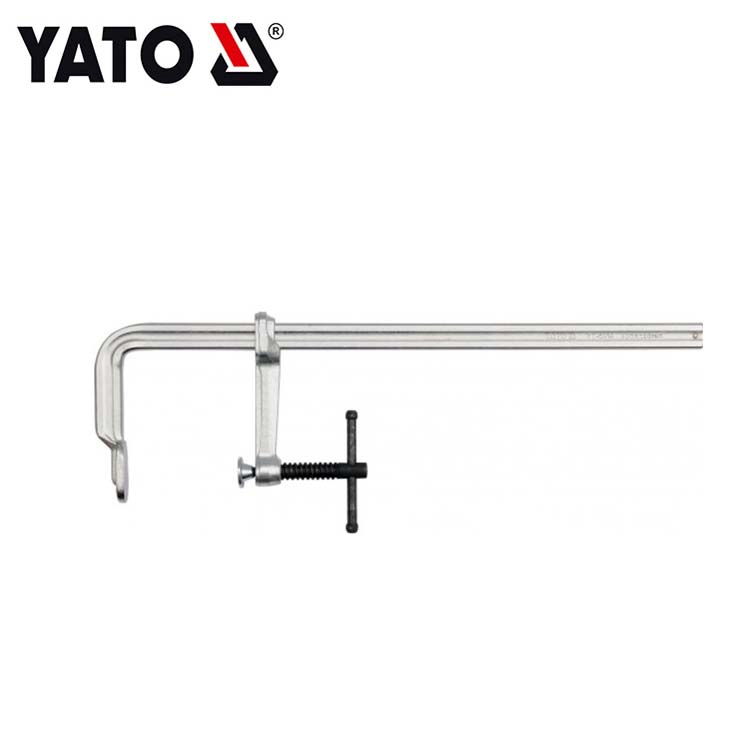 yato Repair Screw Clamp Plumbing Tools Forged F Clamp 600X120MM CHROMED