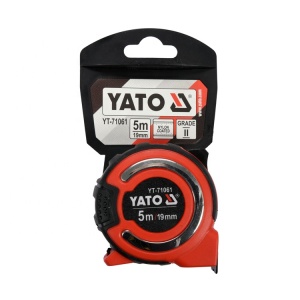 YATO Steel Measuring Tape Custom Packing Tape Measuring Tape 5 M X 19 MM