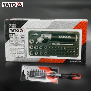 YATO YT-2806 Grosir Industri Ratchet Screwdriver Set 42 Pcs Multi Screwdriver Set