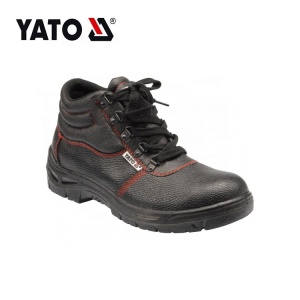 YATO Black Good Price High Quality Type Middle Cut Protection Safety Shoes Middle Cut Safety Shoes