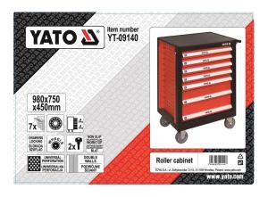 YATO NEW MODEL PROFESSIONAL CAR REPAIR  MOBILE WORKBENCH TOOL TROLLEY TOOL CABINET   YT-09141