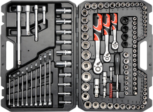 YATO Automotive Tools Auto Repair Mechanic Tool Set Europe Brand 120PCS YT-38791