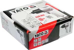 YATO HAND TOOLS AIR TOOLS AIR WRENCH 1/2'' 550NM YT-09511